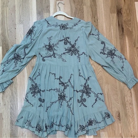 Free People Embroidered Dress - Picture 5 of 5